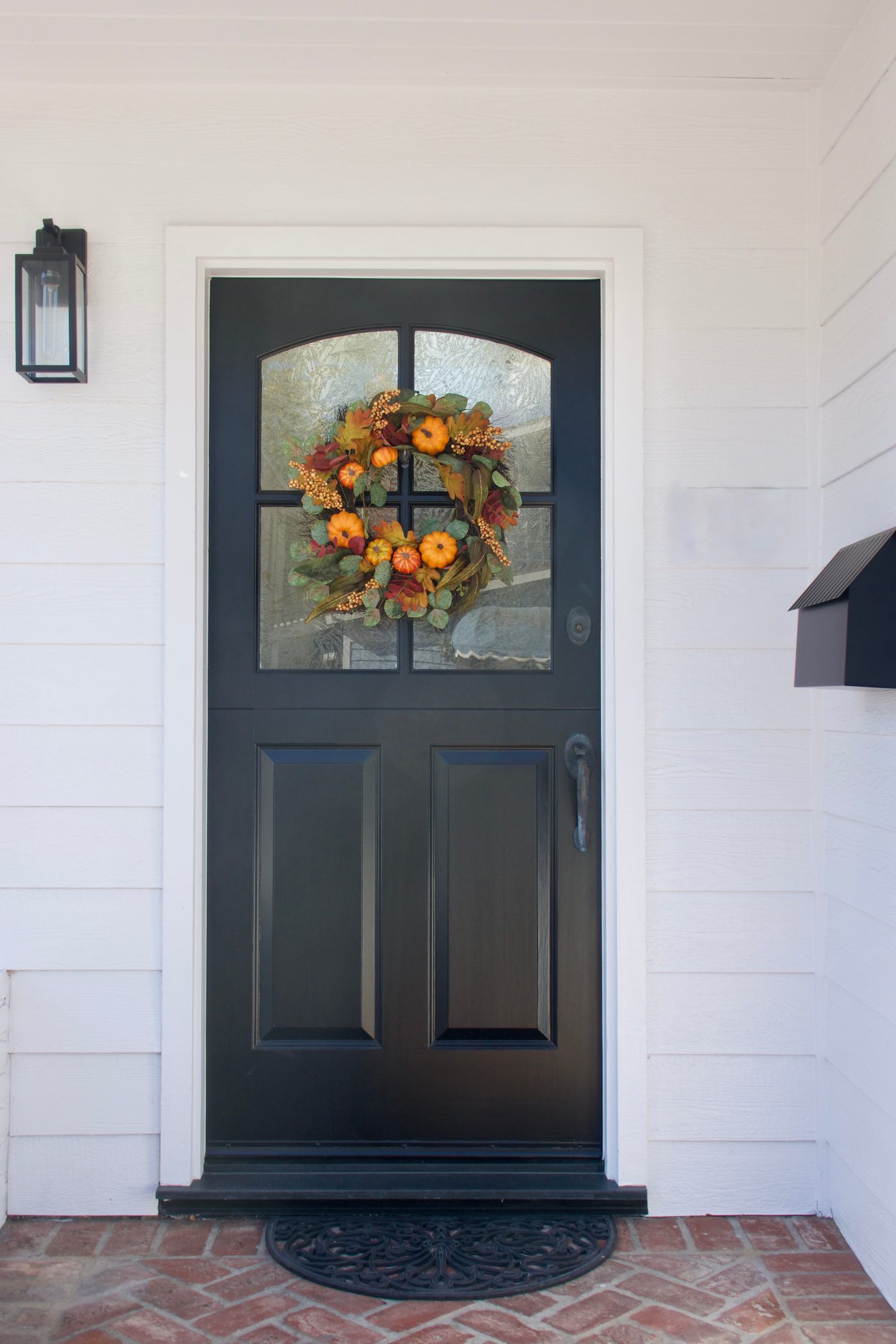 Welcoming front porch